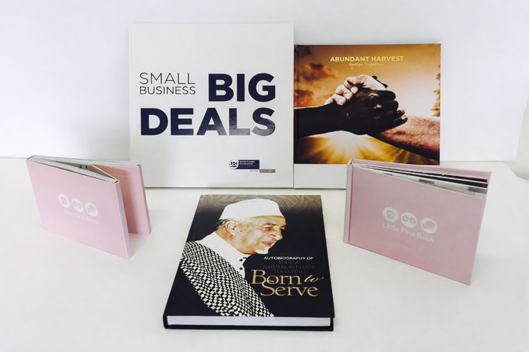 Born to Serve hardcover and coffee table books