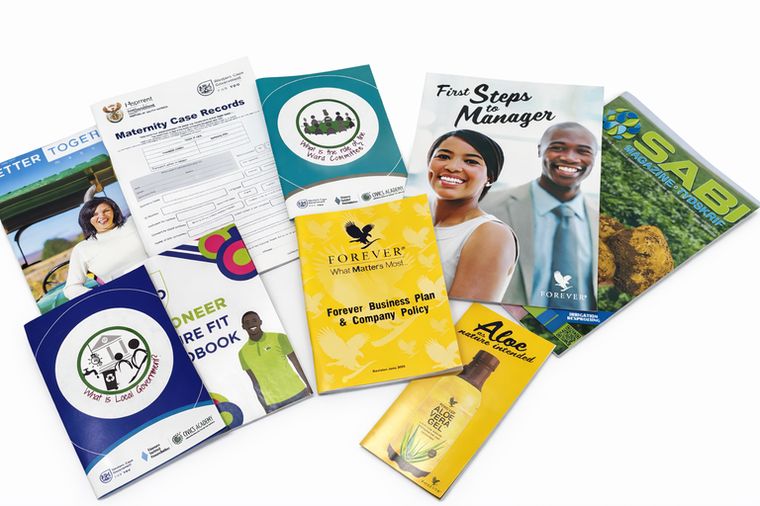 Corporate brochures and booklets